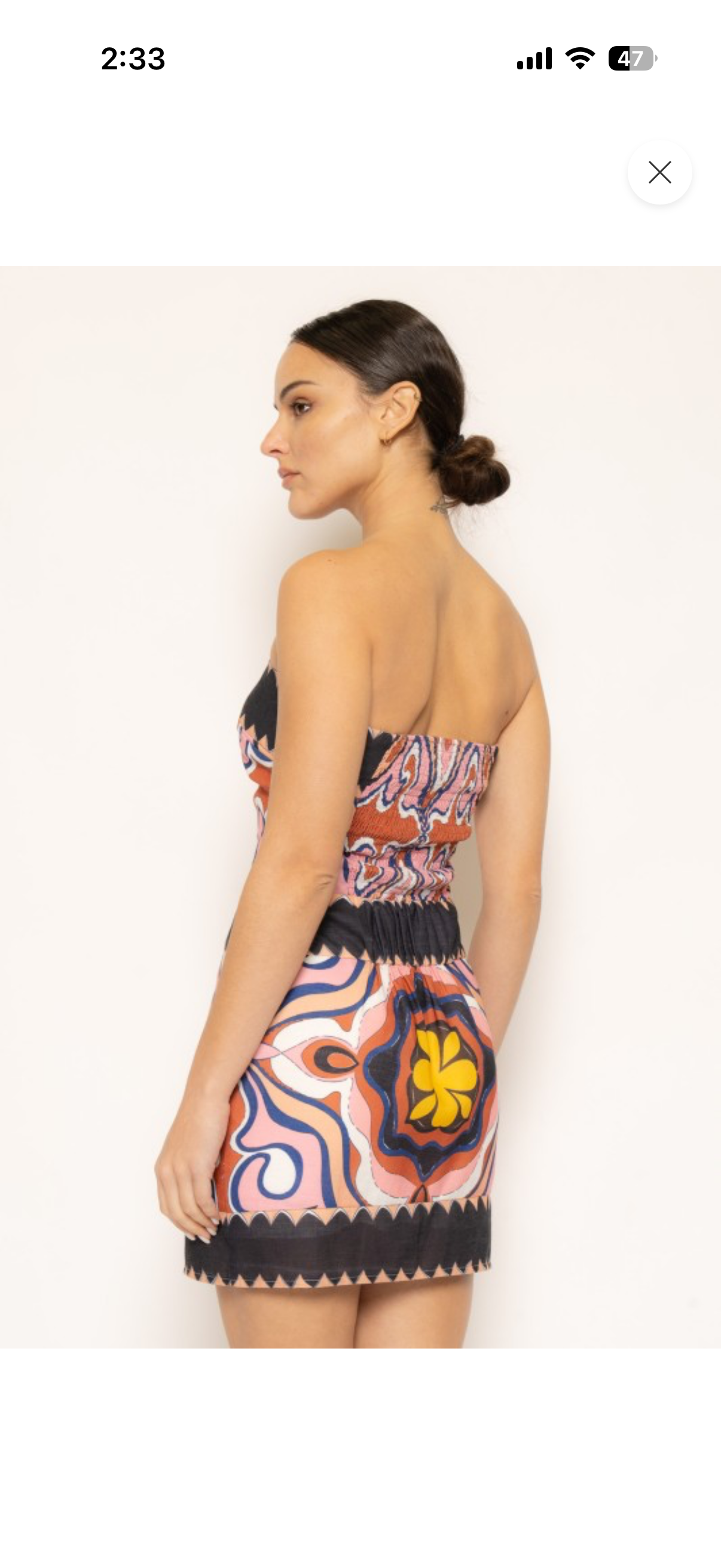 Arriving next week Lia Strapless Dress
