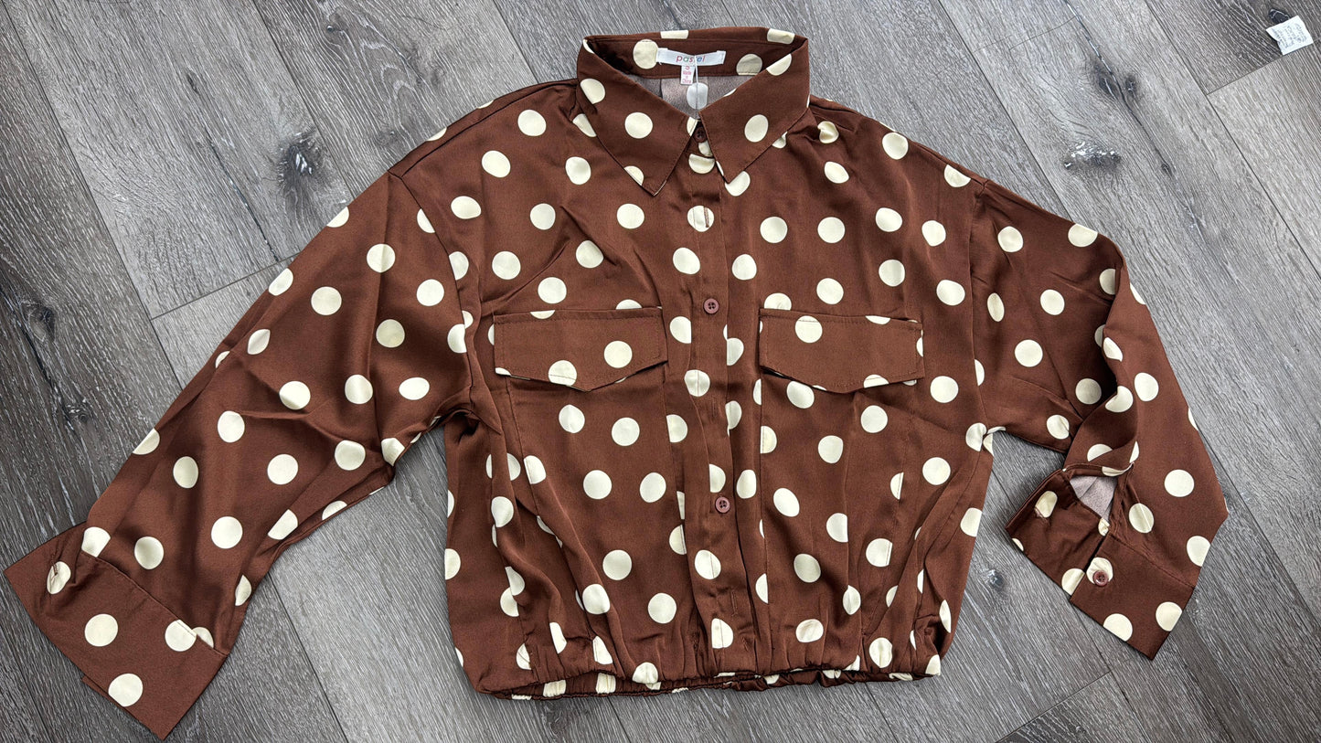 Polka dot top