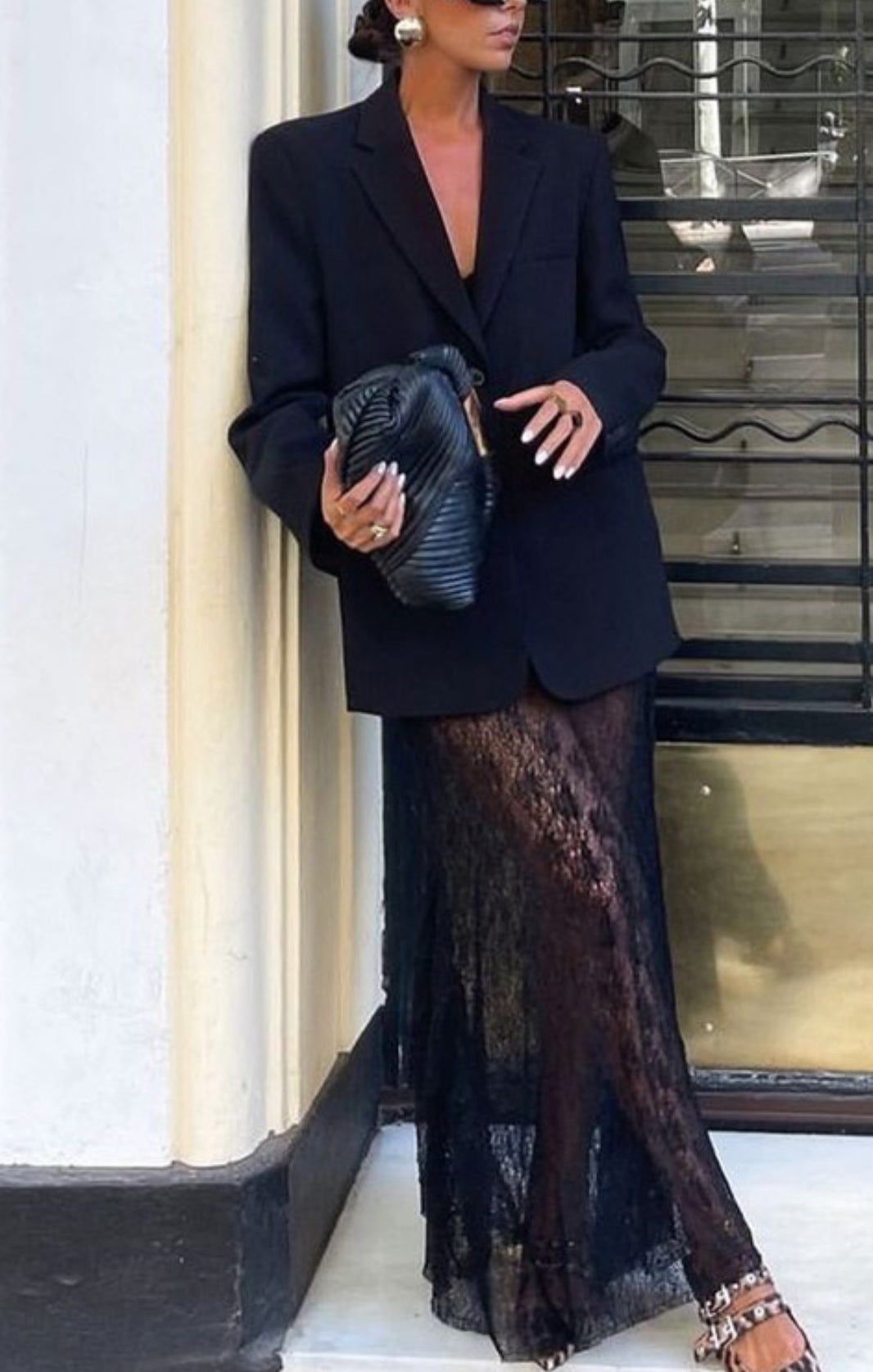 Pre Order Lace Black Dress