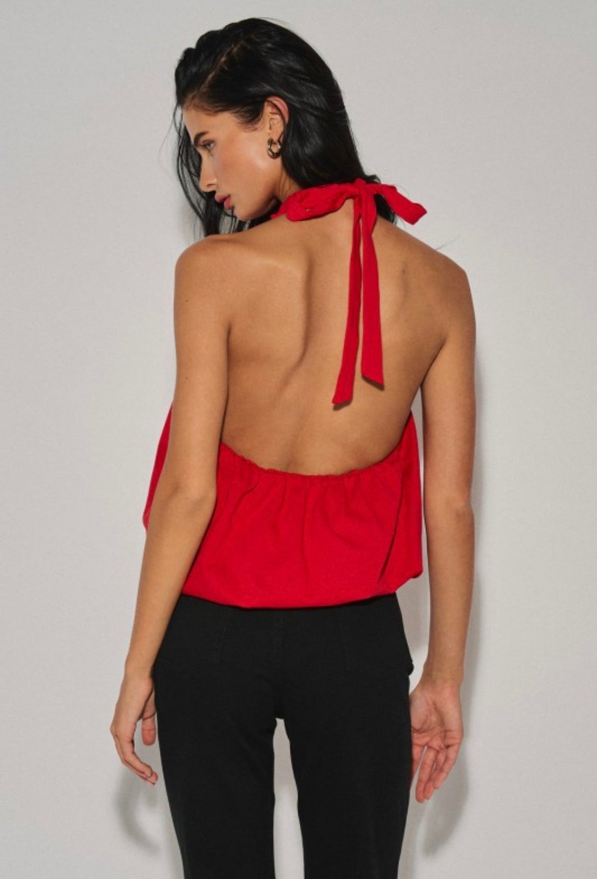 Bubble Hem Top