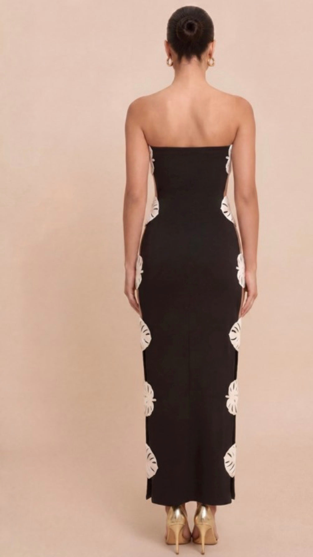 Black Strapless Dress