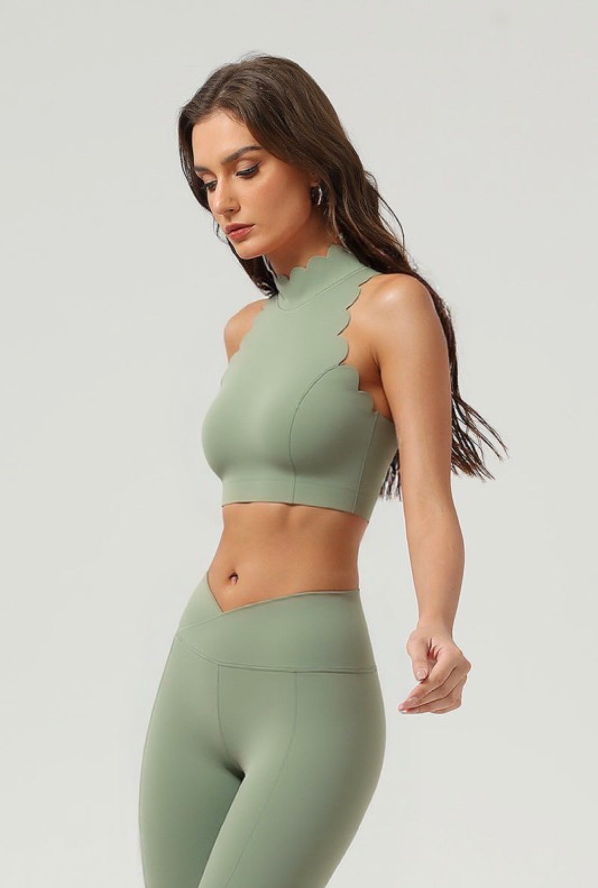 Vero Activewear Set Olive Green