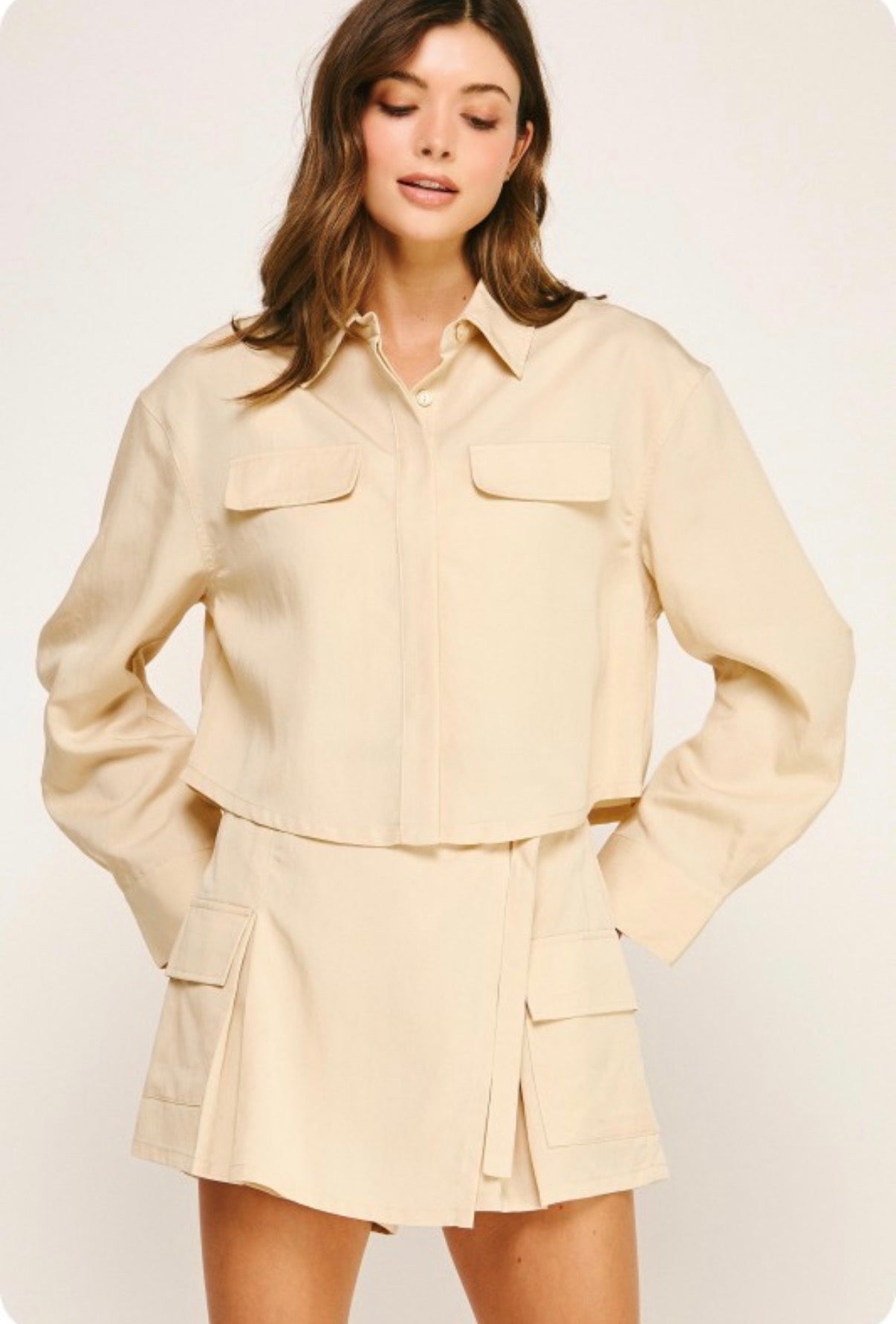 Mari Shirt and Skort Set