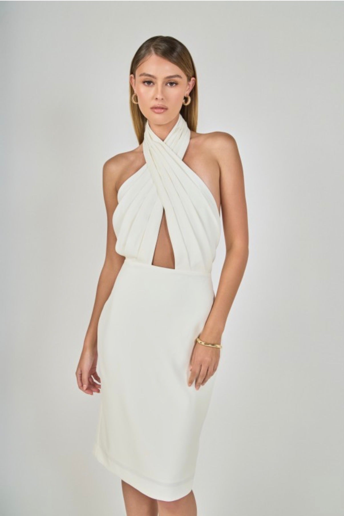 Yvonne Halter Midi Dress Pre Order