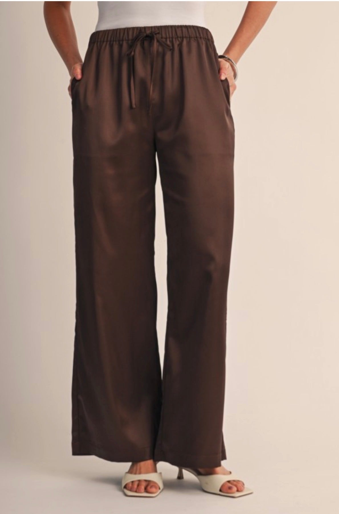 Pre Order ETA 9/25 Sole Satin Pants