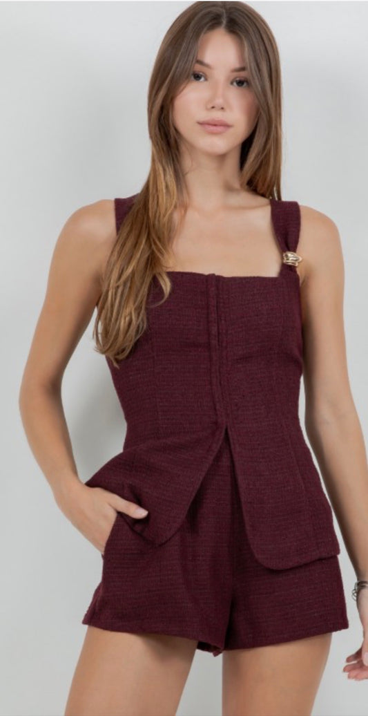 Ceci Set Top and Shorts