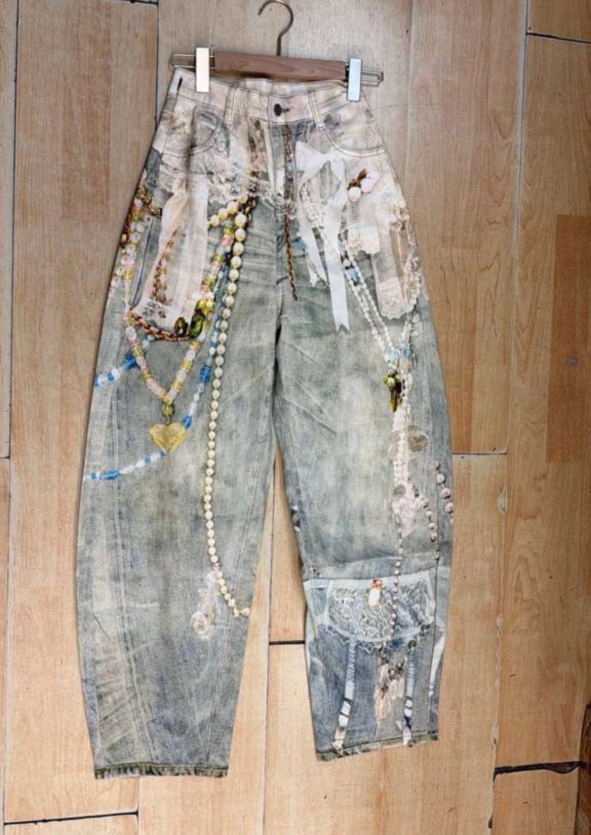 Next week Print Jeans