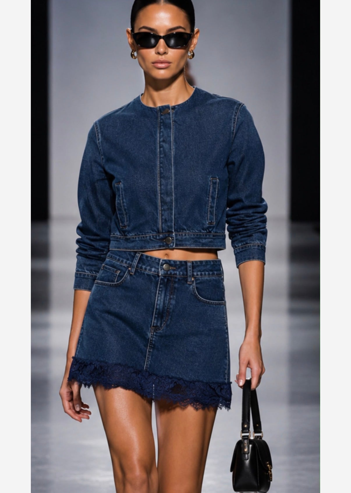Sasha Denim Set Pre order