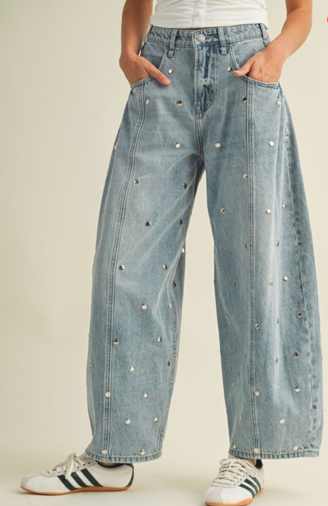 Pre Order Denim Barrel Jean Arriving in mid june