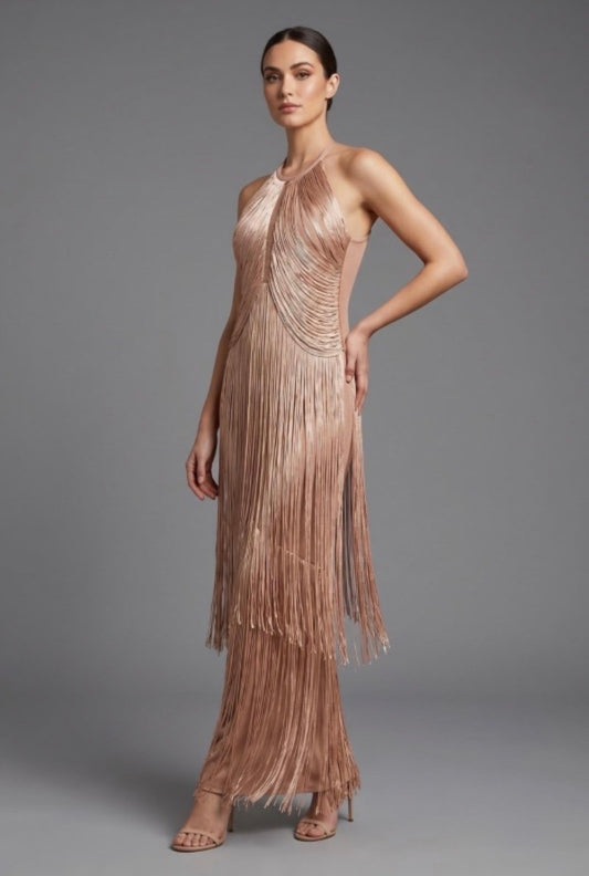 Pre Order Fringe Bandage Dress July