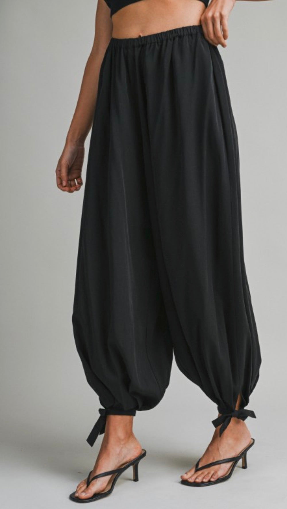 Black Balloon Pant