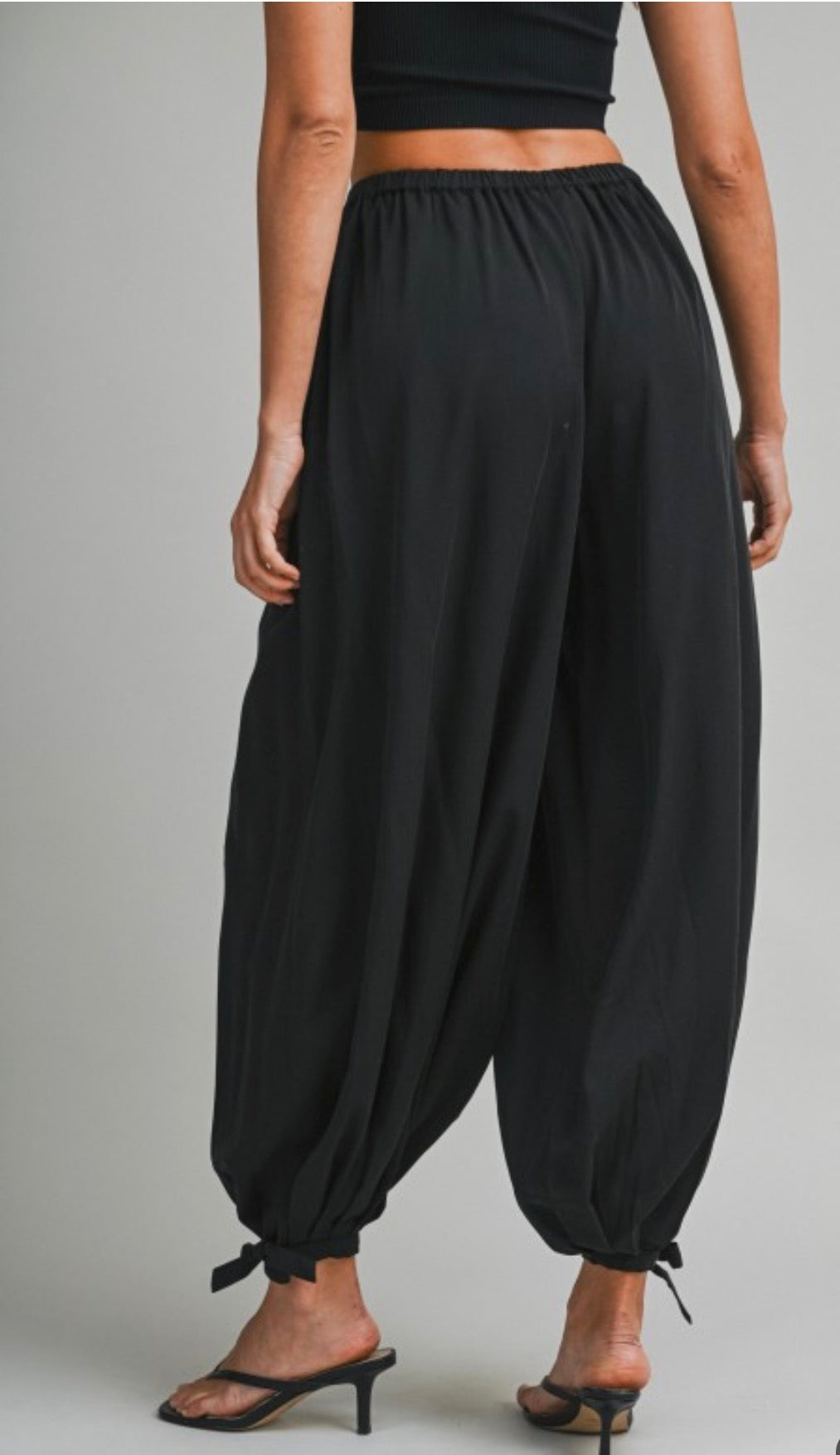 Black Balloon Pant