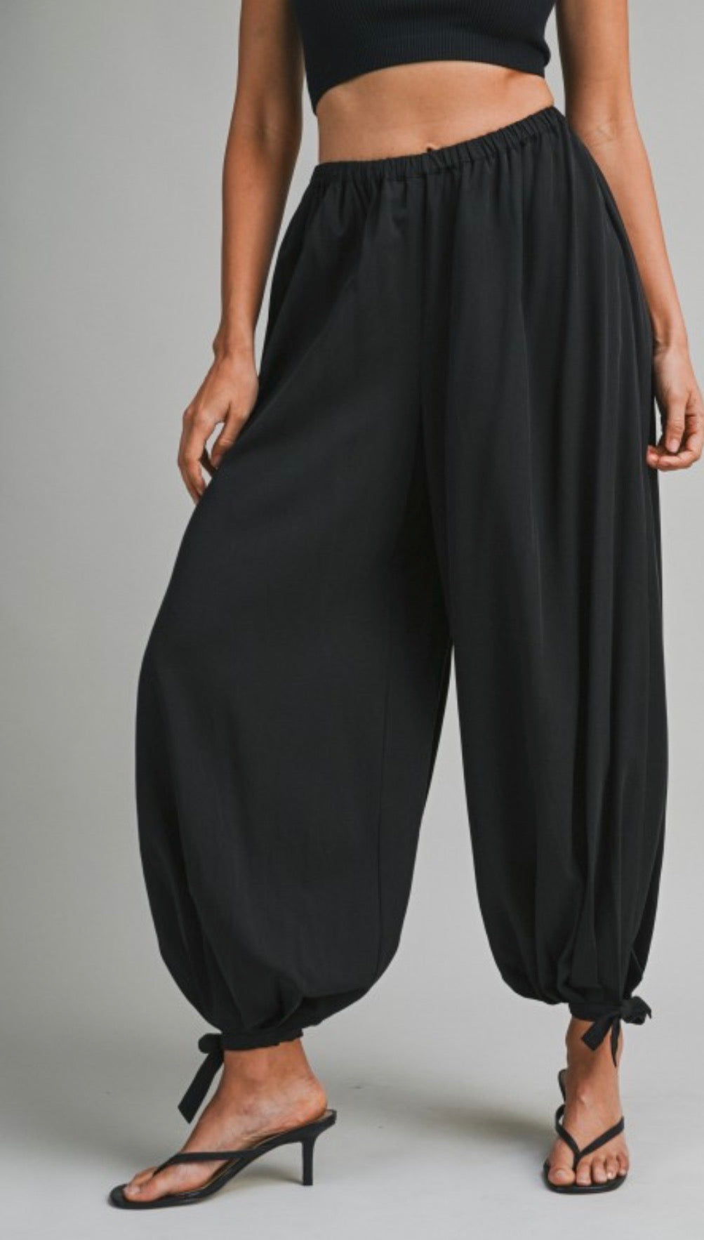 Black Balloon Pant