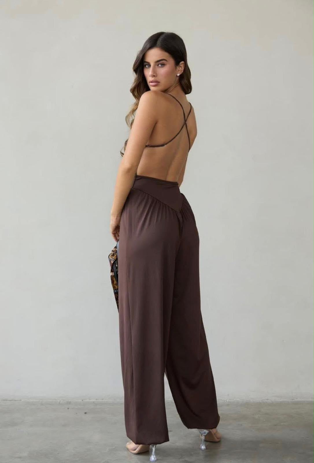 Vero Jumpsuit Pre Order ETA 9/26 Brown