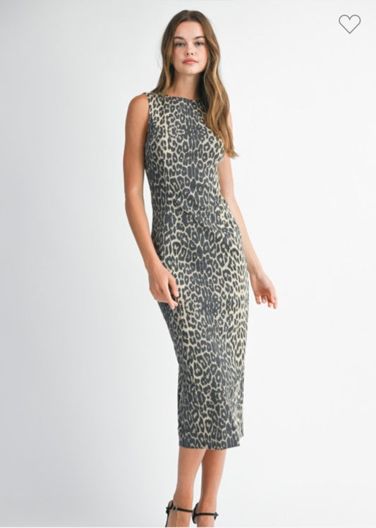 Animal Print Dress