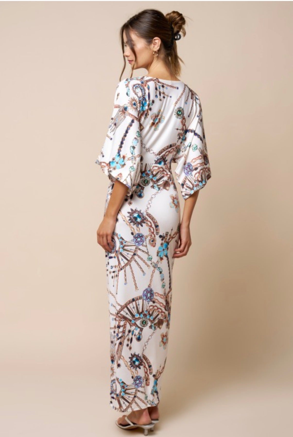 Pre Order Printed Maxi Dress July