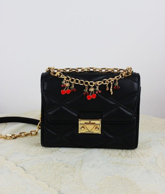 Cherry Bag Charm Chain