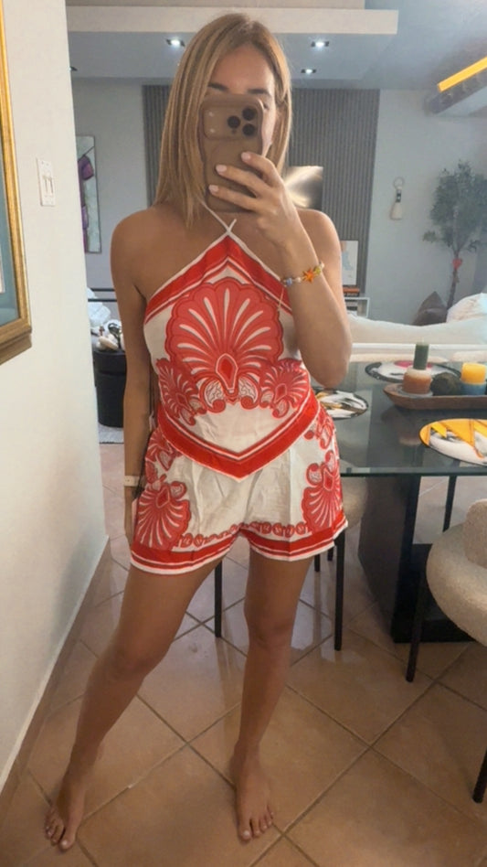 Seashell Top and Short Set