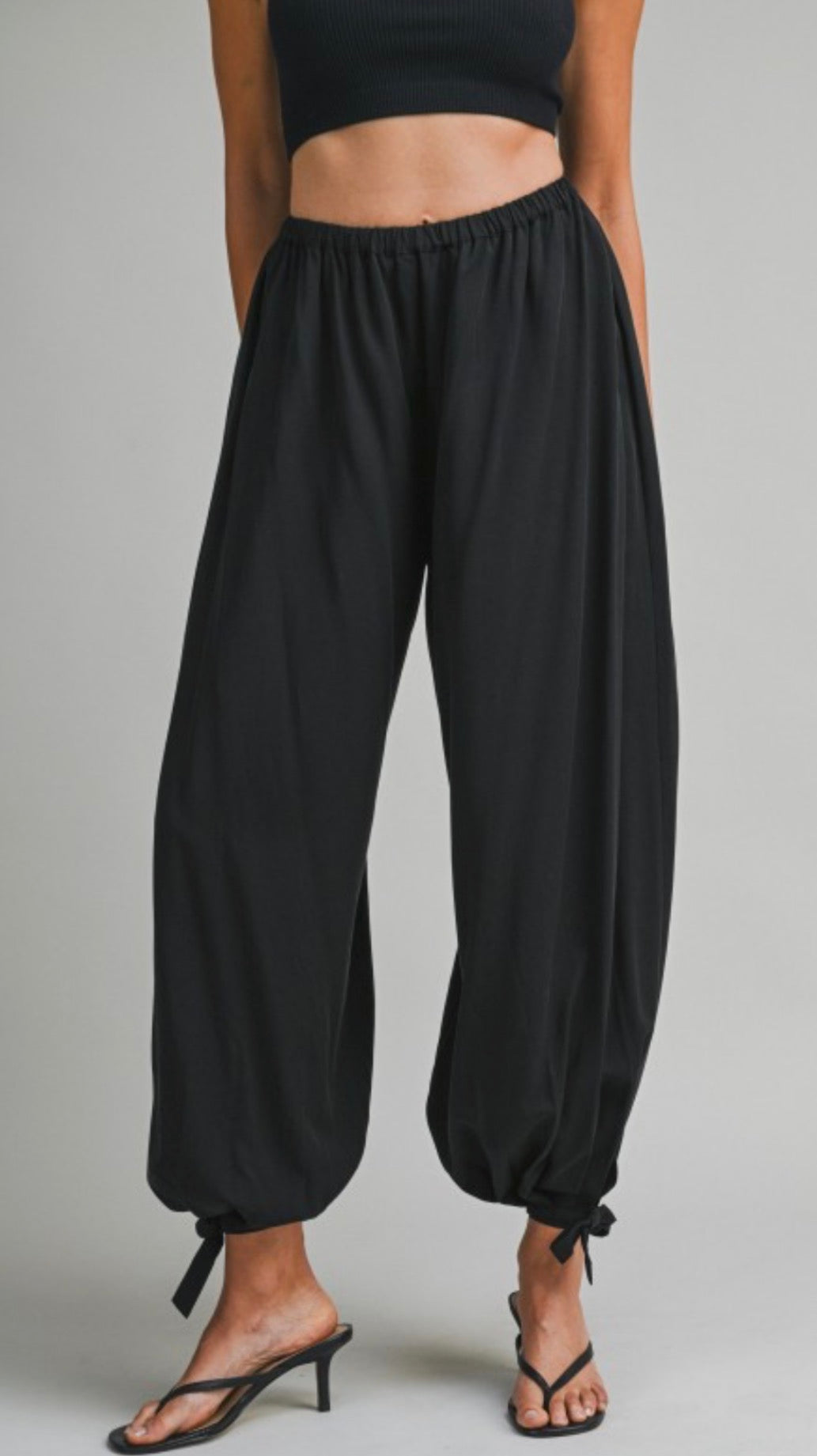 Black Balloon Pant