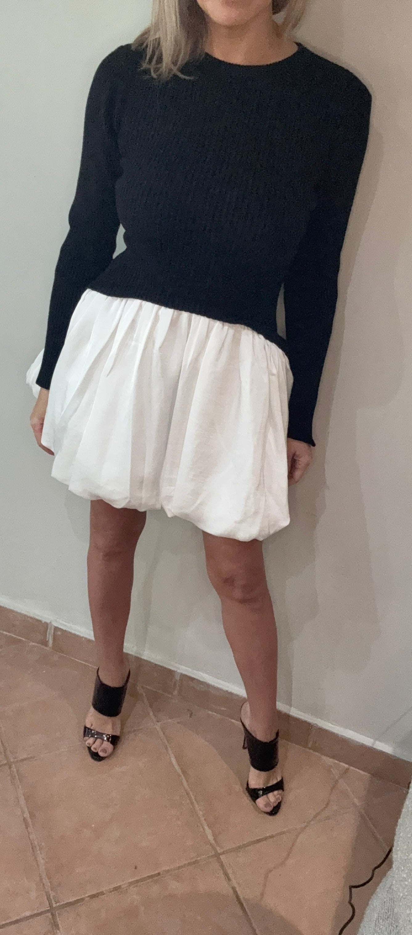 Black and white Dress Final Sale