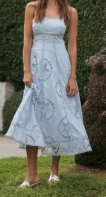 Nautical Open Back Dress