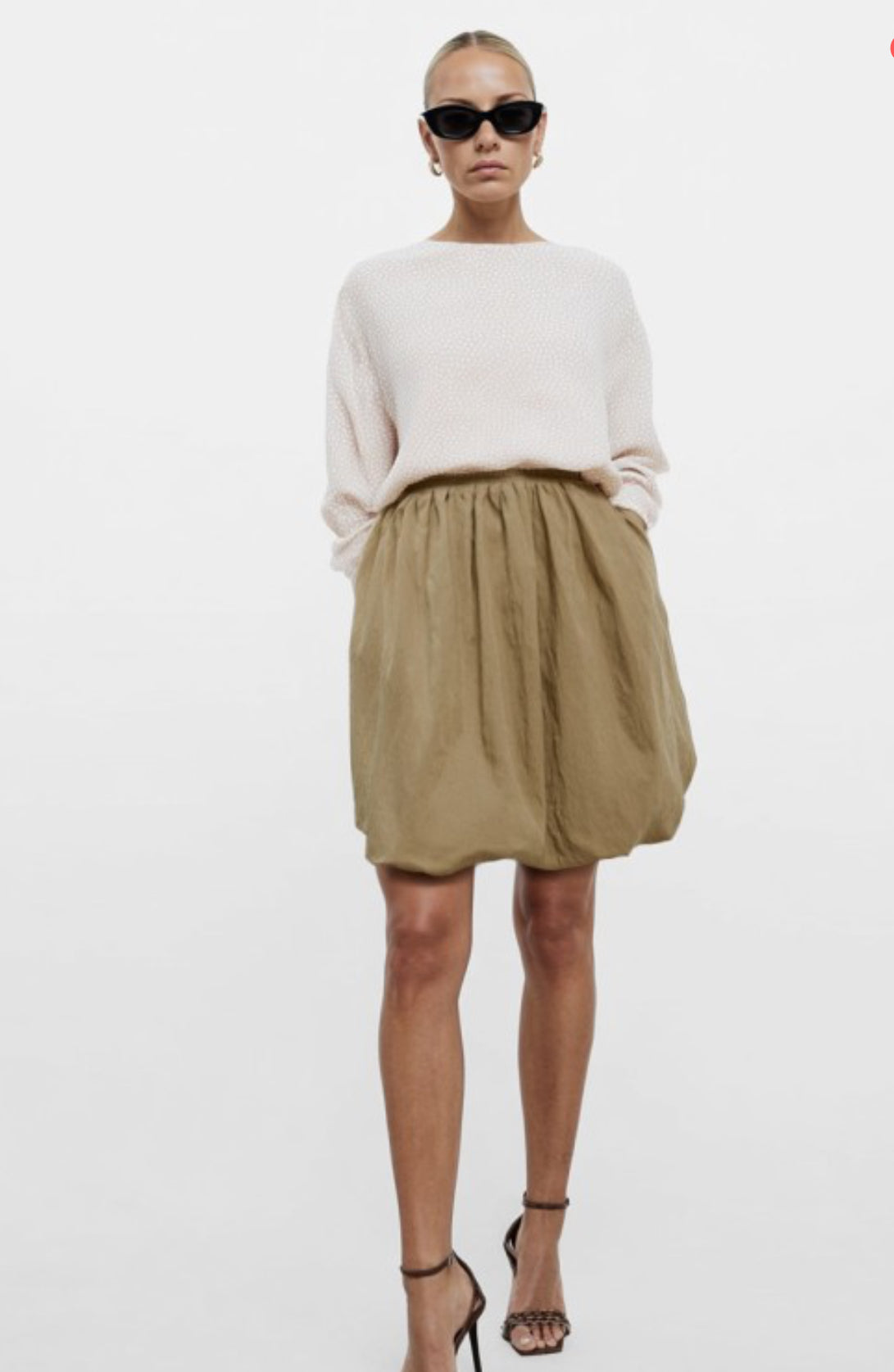 Pre Order Bubble Skirt Tan